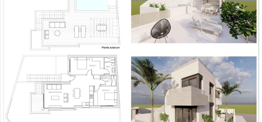 Pilar de la Horadada, Alicante, 2 Bedrooms Bedrooms, ,2 BathroomsBathrooms,Bungalow,New,0,209559422252274816