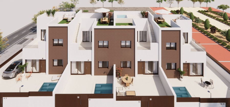 Pilar de la Horadada, Alicante, 3 Bedrooms Bedrooms, ,2 BathroomsBathrooms,Townhouse,New,0,90690156574587216