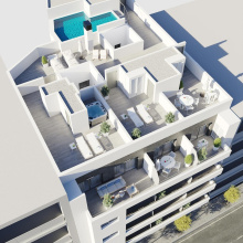 Torrevieja, Alicante, 3 Bedrooms Bedrooms, ,2 BathroomsBathrooms,Apartment,New,0,209559143153144544