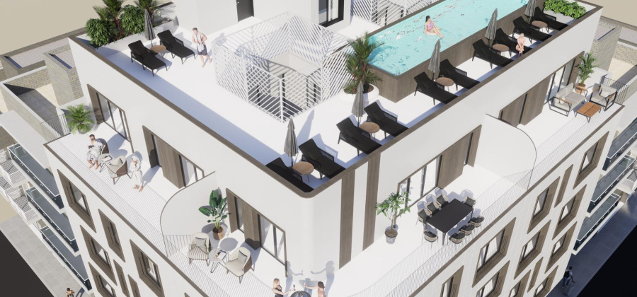 Torrevieja, Alicante, 2 Bedrooms Bedrooms, ,1 BathroomBathrooms,Apartment,New,0,209559245092439488