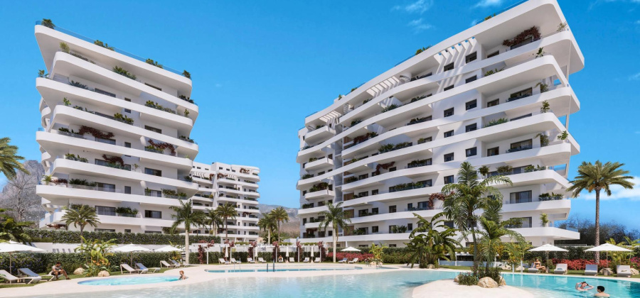 Villajoyosa, Alicante, 3 Bedrooms Bedrooms, ,2 BathroomsBathrooms,Apartment,New,0,209559100414761152