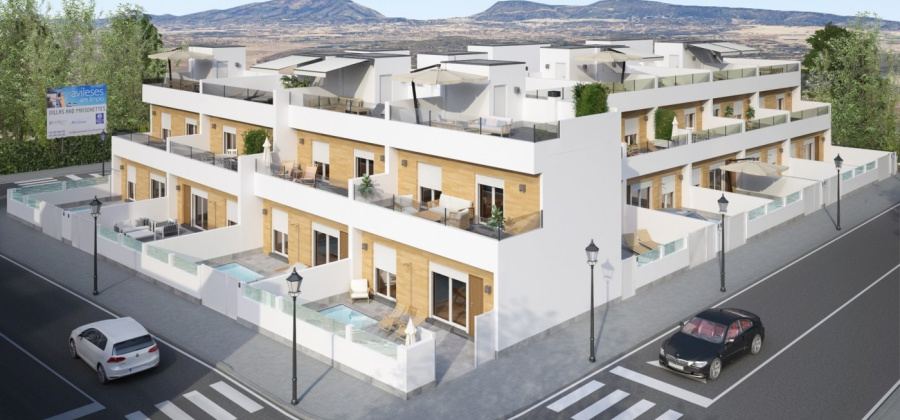 Avileses, Murcia, 3 Bedrooms Bedrooms, ,2 BathroomsBathrooms,Townhouse,New,0,209559237842622624