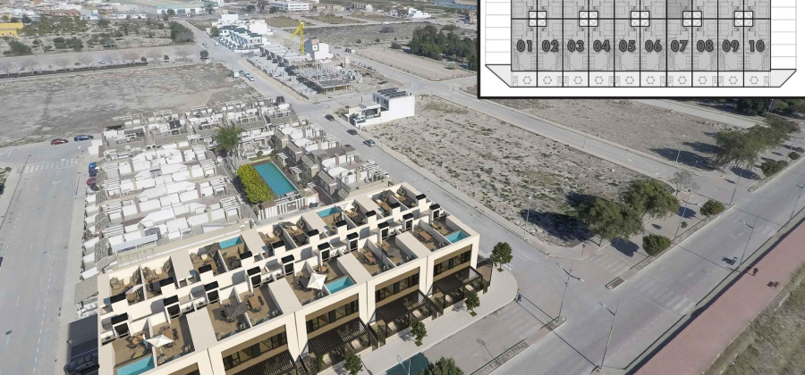 Dolores, Alicante, 2 Bedrooms Bedrooms, ,3 BathroomsBathrooms,Townhouse,New,0,209559232239630272
