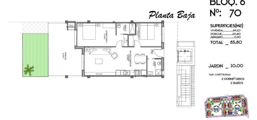 Guardamar del Segura, Alicante, 2 Bedrooms Bedrooms, ,2 BathroomsBathrooms,Apartment,New,0,209559279846032192